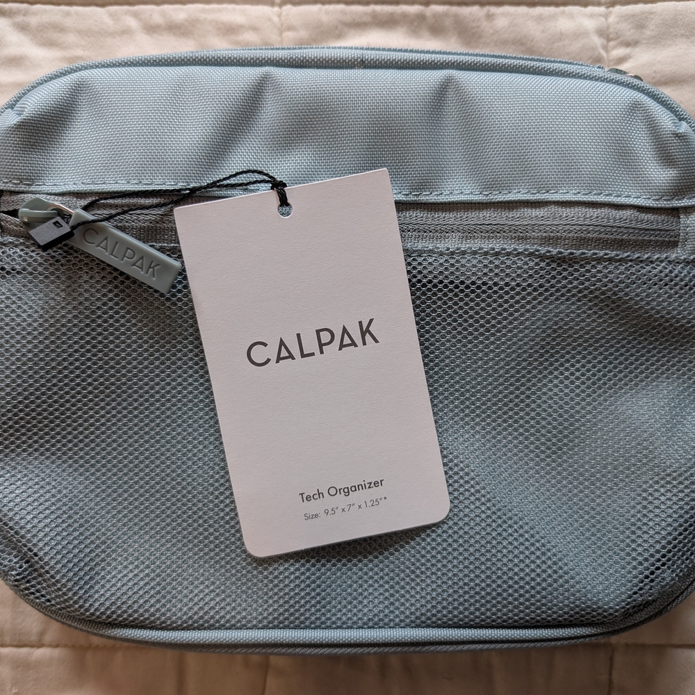 Calpak Blue Toiletry Bag for Stylish Organization